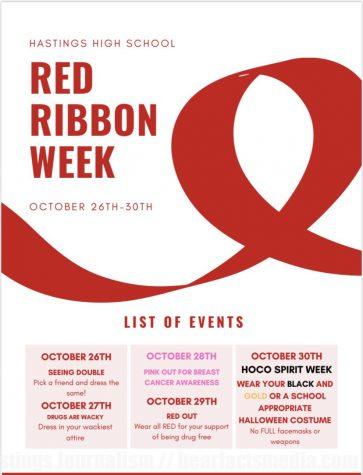 Hastings Red Ribbon Spirit Week